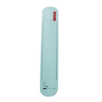 China Fashion multi-function colorful printed applause note ruler silicone wristbands for man and woman for sale