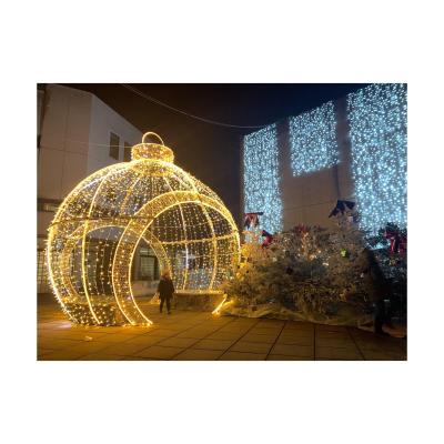 China High quality static or flicker durable using various large exhibition star arch ball holiday pattern lighting lights for sale