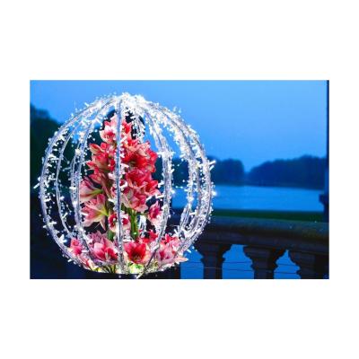 China Static or Flicker Low Price Guaranteed Quality Lighting Customize Outdoor Christmas Led Ball Pattern Lights for sale