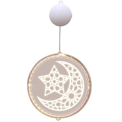 China Modeling Hanging Light Warm Light Eid Ramadan Night Light Ramadan Lantern LED Lamp Weiwu Eid Al-Fitr Acrylic Decorations for sale