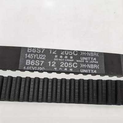 China Best Brand HNBR Timing Belt For KIA For MAZDA B6S712205C 145YU22 Standard Size for sale