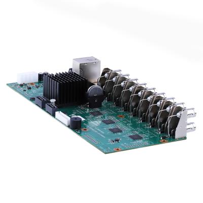 China Integrated Siren DVR/AHD 16ch 1080n Surveillance Security DVR Hybrid Board For Analog Cvi Tvi IP 6 In 1 CCTV Recorder for sale