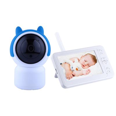 China PAN-TILT Smart AI Bedroom Kids Monitor Breathing Sleeping Movement Mini Camera Baby Monitor with Camera and Audio for sale