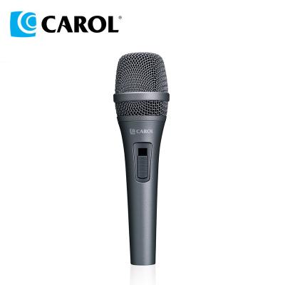 China CAROL AC-910 Handheld Buzz-Mount Active Microphone Handling Noise Canceling Live Stage Performance Mic Super-Cardioid Vocal Dynamic Microphone for sale