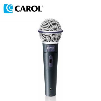 China Microphone CAROL SCM-5277 Professional Handheld Karaoke Wired Microphone for sale