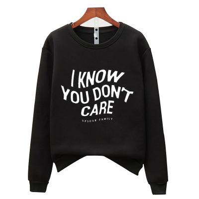 China Breathable Couples Fits Print Pullovers Female Tops Oversized Women Sweatshirts Hoodies for sale