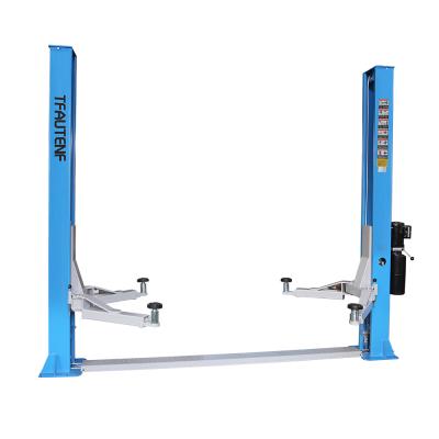 China TFAUTENF CL-2145 4.5 T Blue Car Lift Two Post Car Lift / Hydraulic Car Lift 4.5 T for sale