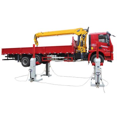 China 500-1120 mm Hydraulic Mobile Lift / AUTENF 4 Post Hydraulic Column Truck Lift /bus Lift for sale