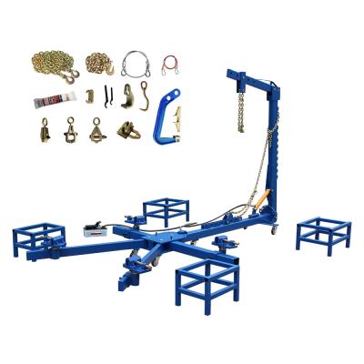 China Professional auto repair frame dent rapairing stand for car chassis straightening car frame repair bench for sale