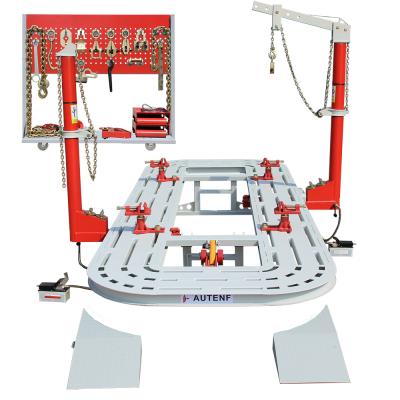 China Car Body Straighten TFAUTENF 5.2m Car Crash Chassis Frame Machine / Auto Chassis Machine for sale