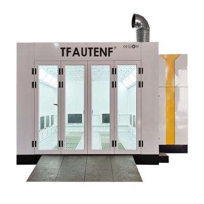 China TFAUTENF Nano-Heating Luxury Spray Paint Booth For Cars/Truck for sale