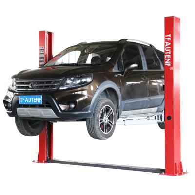 China TFAUTENF CL-2140 4.0T car post car lift/red two lift/4T hydraulic car lift for sale