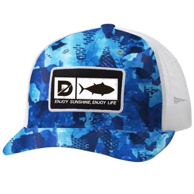 China Wholesale Order Logo Sports Trucker Hat Custom Wholesale Men's Beach Hats Dad Fishing Hat For Sublimation for sale