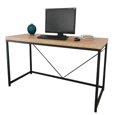 China Modern Home Office Stable And With Metal Frame Wood Top Computer Desk for sale