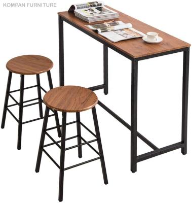 China Waterproof modern high quantity simple style bar room furniture with 2 stool bar set for sale