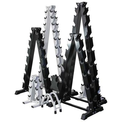 China Universal Factory Promotes Professional Fitness Equipment Cheap Bewitch Dumbbell Set With Stand Rack for sale