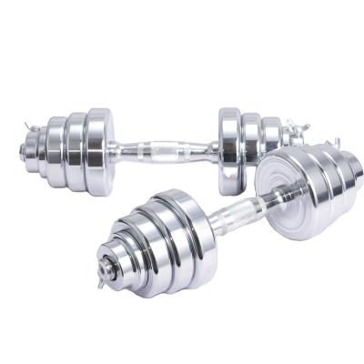 China Durable Standard Adjustable Dumbbell Manufacturers Low Price For Sale Home Portable Iron Free Weighs Dumbbell Sets for sale