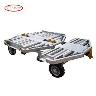 China Airport Pallet Cart /Aviation Pallet Trolley Pallet Cart For LD1 LD3 3616*1760*560mm for sale