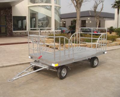 China For higher version of standard open luggage trolley air port for sale