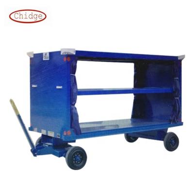 China airport baggage cart /airport cargo trailer /airline cart 4242*1500*1665mm for sale