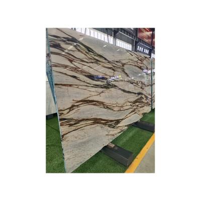 China Attractive Price High Hardness New Type Cultured Lilac Marble Slab Tile for sale