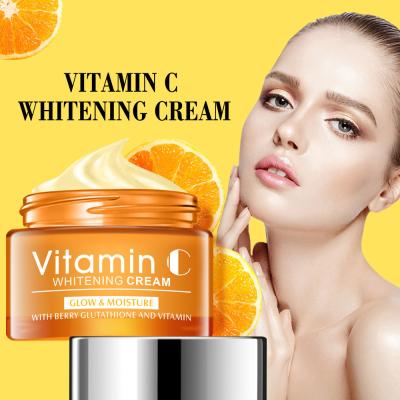 China Skin Revitalizer Private Label Vitamin C Moisturizer Wrinkle Acne Brown Spot Anti Aging Concealer Face Cream for sale