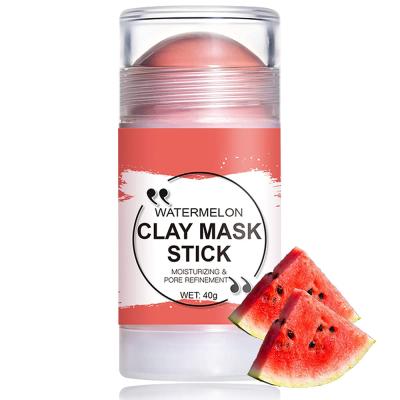 China Moisturizer Private Label Deep Clean Pore And Hydrate Watermelon Mask Stick for sale