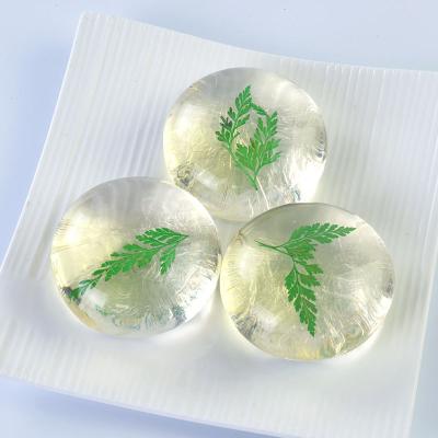 China Private Soap That Saves Labe Amino Acid Flower Transparent Handmade Soap With Souvenir Creative Gifts for sale