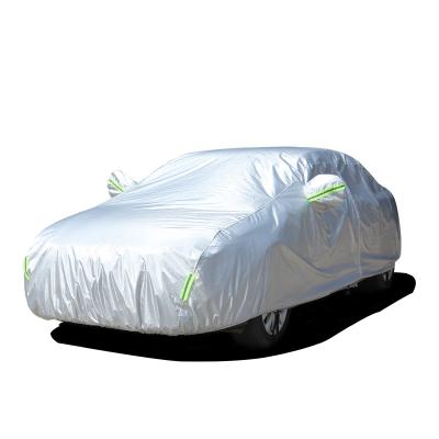 China Universal 24x7 PEVA protection sports car cover snowproof scuff resistant UV protection windproof waterproof cotton car covers for sale