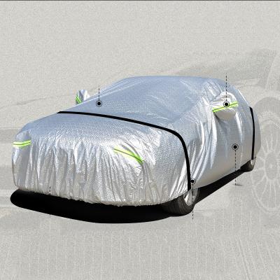 China Universal Sports Car Cover Scratch Resistant UV Protection Windproof Cotton Car Covers Snowproof Cotton Car Covers For Outdoor for sale