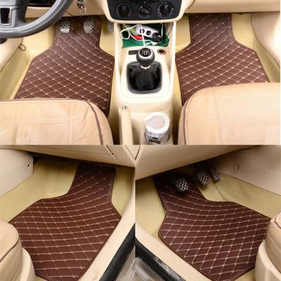 China Camouflage Forest Universal Custom 4pcs Non Slip PVC Floor Rubber Car Mat Car Mats Foot Mat for sale