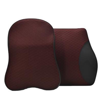 China Wholesale Modern Stylish Memory Foam Customization Adjustable Car Neck Pillow Set For Driver Seat for sale