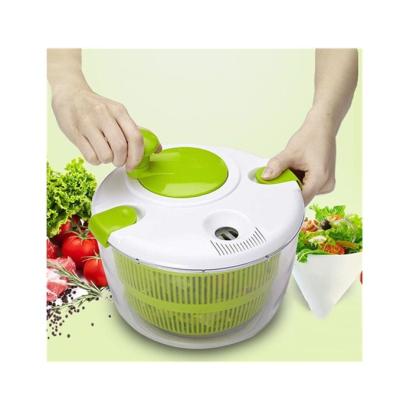 China Cuisinart Accessories Large 5L Manual 35cm Commercial Folding Commercial Fruit Dryer Vegetable Salad Spinner Hotel Bar Hotel Restaurant Salad Spinner for sale