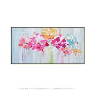 China Abstract Decorative Flower Painting Hand Painted Canvas Modern Abstrat Corful Art Canvas for sale