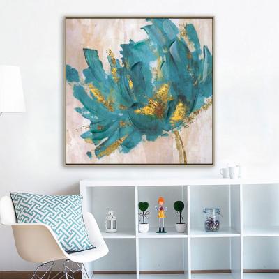 China Abstract Original Design China Flower Oil Paintings Handmade Modern Wall Art Decor Supplier for sale