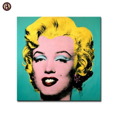 China Hot Sale Modern Hand Painted Abstract Figures Art Marilyn Monroe Oil Painting for sale