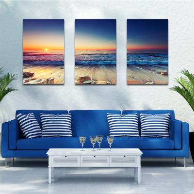 China Beautiful Abstract Designs Fabric Wall Hanging Landscape Painting Art Print On Canvas Picture for sale