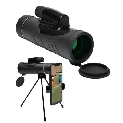 China High power 10x42 pocket monocular hd telescope glass binacular monocular 10x42mm for sale