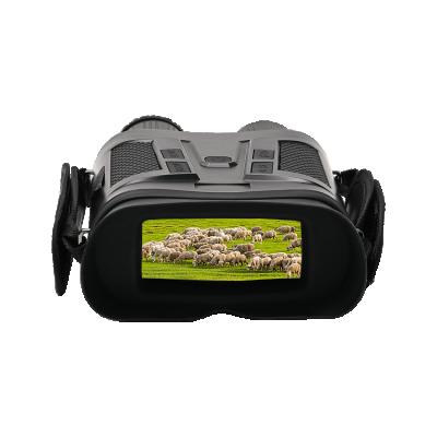 China Large Display NV400 800M LED Pro Low Light Night Vision Binoculars Infrared Goggles With 10X Digital Zoom 64GB Memory Card for sale