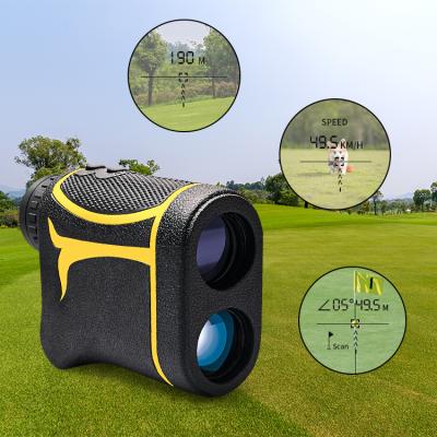 China 1000m Pocket Digital Laser Rangefinder Monocular Golf Rangefinder For Hunting 110*74*36mm for sale