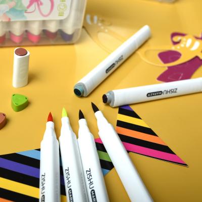 China China Factory Wholesale Quality Water Based Super Kids Drawing Water Color Pen Colorful Marker Pen for sale