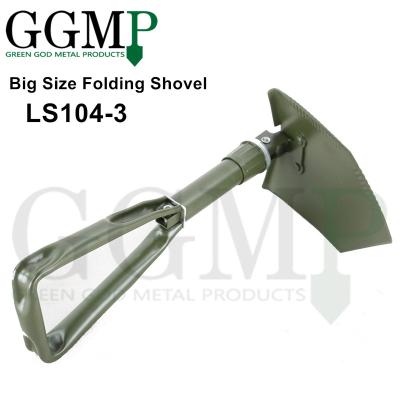 China Multifunctional Folding Chinese Military Shovel Camping Military Survival Shovel for sale