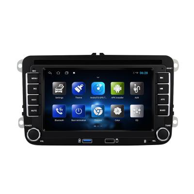 China GPS Android 8core 2Din 7inch Touch Screen DVD Radio Car Multimedia Player Gps Visual System Navigation For VW Polo Golf Passat Jetta for sale