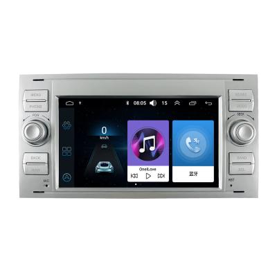 China Multifunctional Android11 ​​GPS for Ford Mondeo Focus Silver Auto universal radio audio system car mp3 player for sale