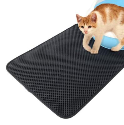 China Cat Feeding Mat Licking Grooming Non-slip EVA Mat Viable Pet Tool Cleaning Layer Double for sale