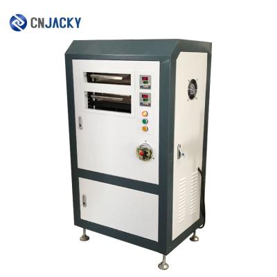 China Card Laminating CNJACKY AU2000-5 Semi Automatic Hydraulic PVC Card Laminator for sale