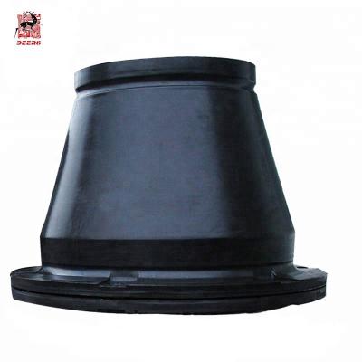 China Marine Industrial Heavy Duty Cone Abrasion Pad Rubber Fender For Harbor for sale