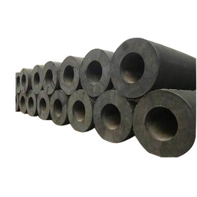 China Dock Made In China Cylindrical Nature Hollow Rubber Fender Fender For Boat Or Dock for sale