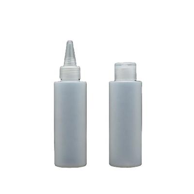 China Factory direct spout extrusion cosmetics plastic bottle pp 120ml liquid dispense pp bottle for sale