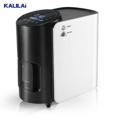 China 2021 New Arrivals 3L 5L 5L10L Hospital Medical Home Use High Pressure Dual Flow Mobile Oxygen Concentrator With Voice Function 320*180*275mm for sale